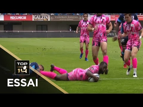TOP 14 - Essai Lester ETIEN (SFP) - Montpellier - Paris - J25 - Saison 2018/2019