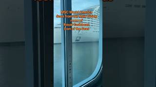 MSC World America seen from Main Dining room of Icon of the Seas