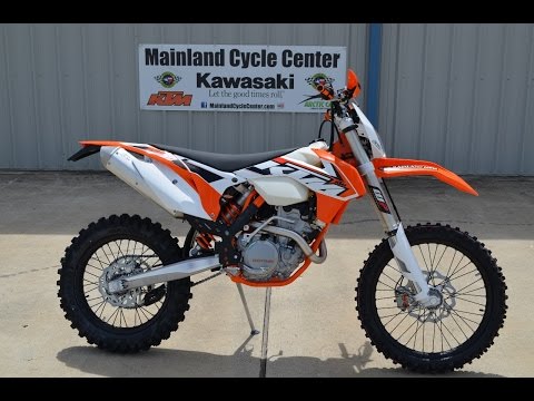 $8,599:  2015 KTM 250 XCF-W Overview and Review