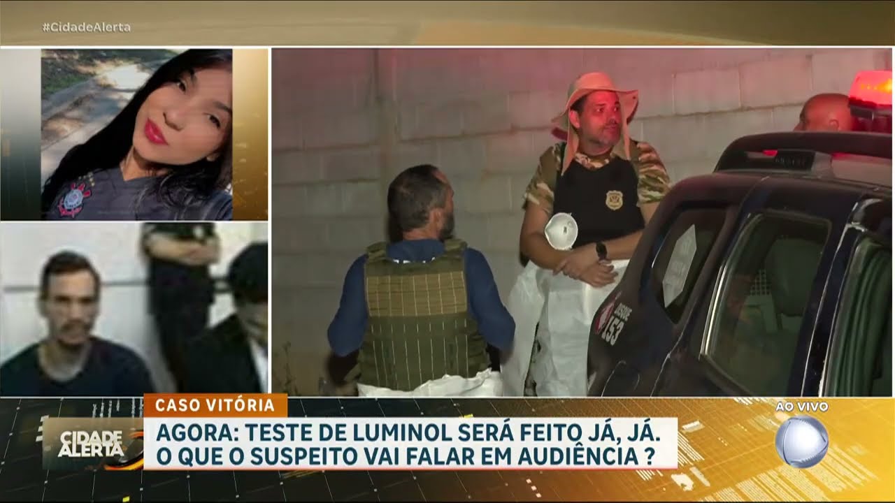 Exclusivo! Veja a audiência do principal suspeito pela morte de Vitória | CIDADE ALERTA
