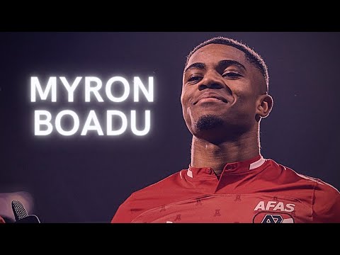 Myron Boadu -  All His Magic Doing Goals - AZ Alkmaar