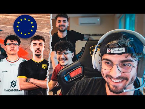 My first GAME in EUROPE with NEW TEAMMATES