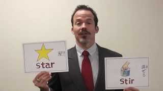 まぎらわしい音　star　stir