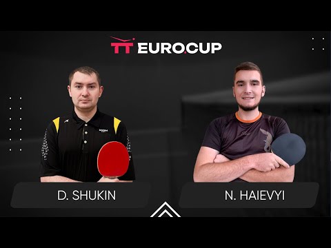 12:50 Dmytro Shukin - Nazarii Haievyi 29.05.2024 TT Euro.Cup Ukraine Master. TABLE 3