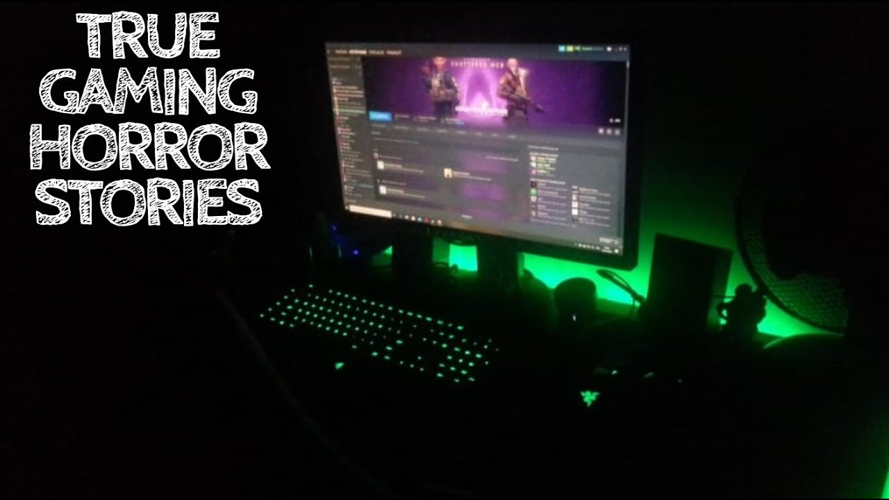 5 True Gaming Horror Stories (With Rain Sounds)