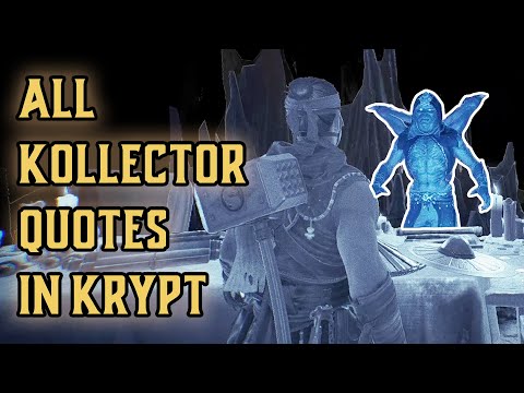 ALL KOLLECTOR MERCHANT QUOTES IN THE KRYPT - MORTAL KOMBAT 11 ULTIMATE EDITION