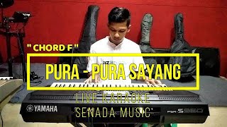 Download lagu PURA - PURA SAYANG - CENTURY TRIO [ LIVE KARAOKE ] [ CHORD F = DO ] mp3