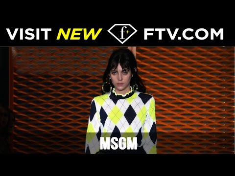 First Look MIlan Spring/Summer 2017 - MSGM | FashionTV