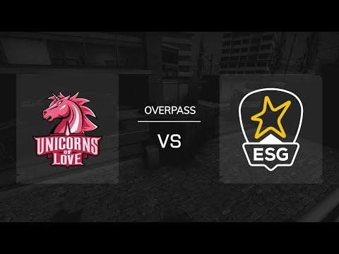 Overpass / Map 2 | Unicorns of Love vs. EURONICS Gaming - 99Damage Liga Saison 11 - Spieltag 2