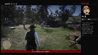 RDR2 ｽﾄｰﾘｰ進めずバッグ作りを頑張るマン_下手くそプレイ