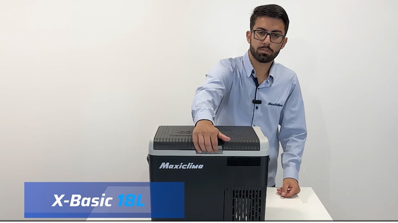 Geladeira X-Basic 18L Maxiclima Quadrivolt Portátil