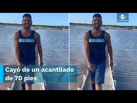 Hombre que grababa un video para TikTok muere tras caer de acantilado