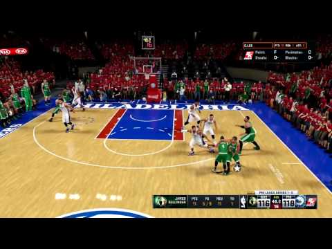NBA 2K16 76ers MyGM | The Celtics Play The Most Insane Defense Ever, We Need A Savior