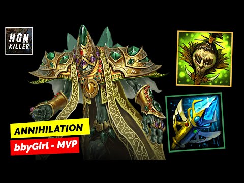 HoN Soulstealer SHRUNKEN HEAD with STAFF OF THE MASTER - MVP