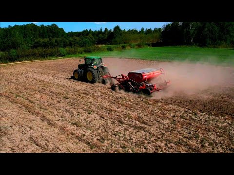 siew gryki siewnikiem Unia Amber 3000/3 duplo