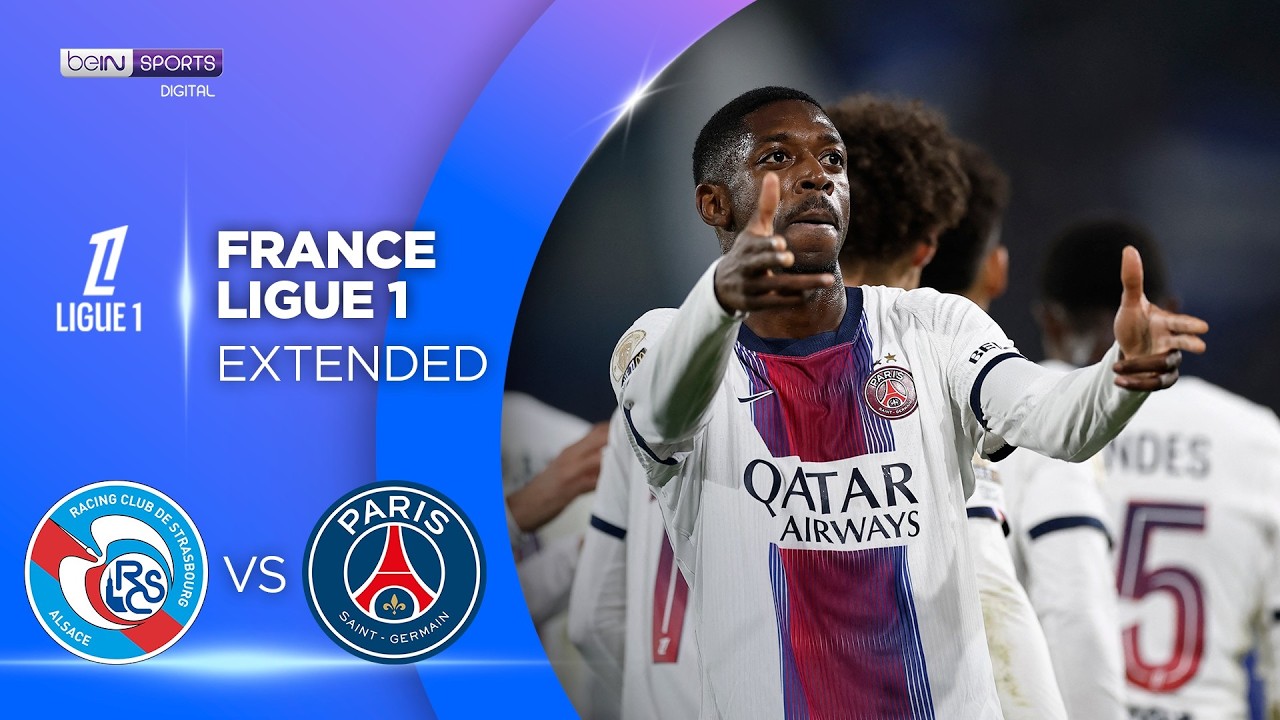 RC Strasbourg vs Paris Saint-Germain | EXTENDED HIGHLIGHTS Ligue 1 | 10/17/2026 | beIN SPORTS USA