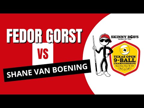 Fedor Gorst vs Shane Van Boening - Texas Open 2025