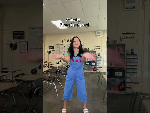 Just a little reminder ❤️ #pregnant #assumptions #teacheroutfit #dancereply #mean