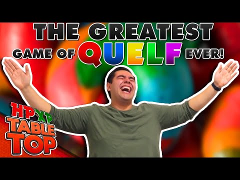 The Meaning Of Quelf is CHAOS! | Quelf Board Game Challenge!! Part 1