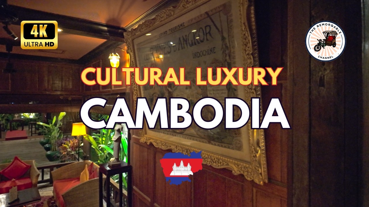 🇰🇭 Exploring Cultural Luxury: Angkor Village Hotel in Siem Reap