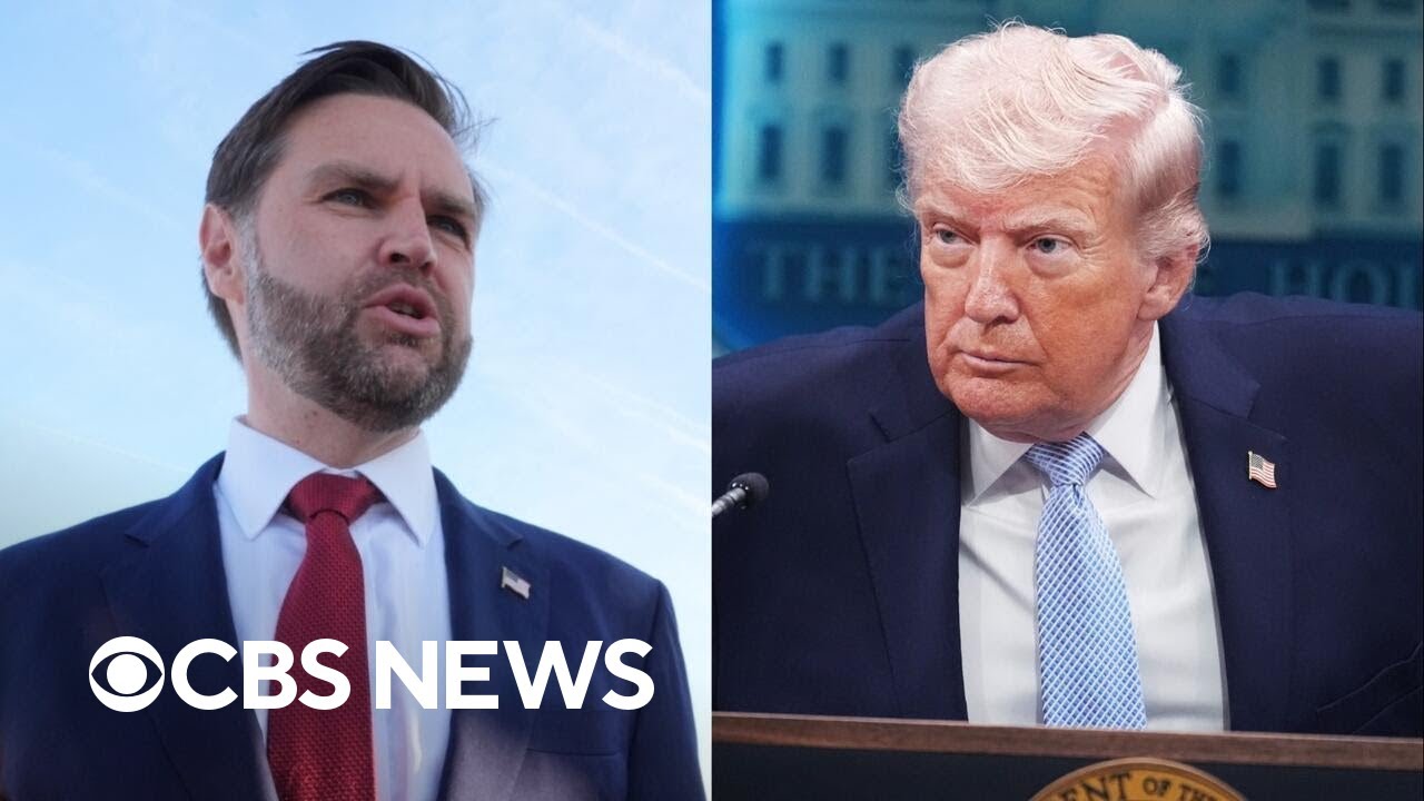 Vance says he is positive about Iran talks but Trump is still slamming Tehran