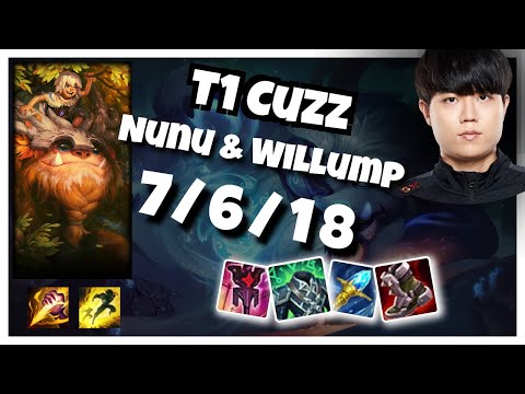 Cuzz Nunu & Willump Jungle S11 10.25 Challenger Replay (7/6/18) - KOREAN