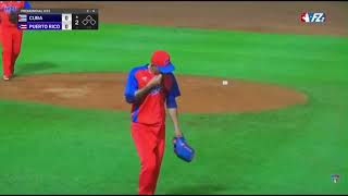 Randy Martinez vs Puerto Rico. #beisbol #mlb #npb #serienacional #baseball #sports #cuba #sub23