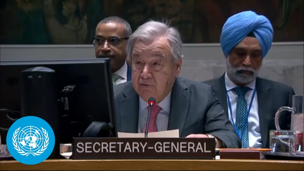 Al: Revolutionizing our world - UN Chief’s Briefing | United Nations