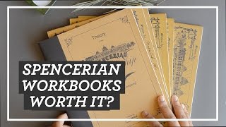 SPENCERIAN WORKBOOKS - Worth It || Spencerian System of Practical Penmanship Review