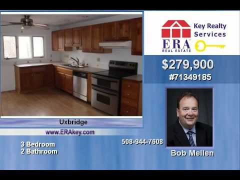 Home For Sale - Uxbridge, MA - Sprawling 3br, 2ba Raised Split Nestled High Above on Country Road