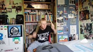 NOFX - Cheese / Where&#39;s My Slice - Bed Drum Cover 2023