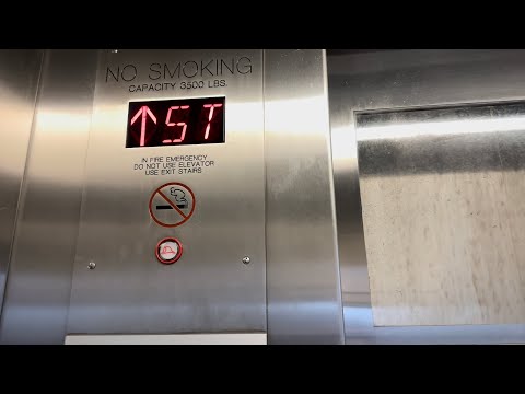 SIDE DOOR!  MEI Hydraulic Elevator #3 - NEC New Brunswick Train Station - New Brunswick, NJ