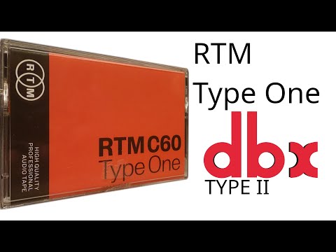Mobius's Compact Cassette Tests - Type 1 RTM Type One - DBX Type II