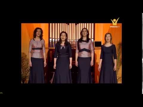 O , suflete stai liniștit - muzica David Evans - traducere  - Benoni Catatna - cvartet Akord Media