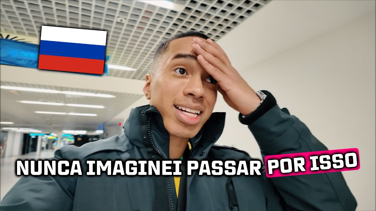 MEU PRIMEIRO DIA NA RÚSSIA 🇷🇺