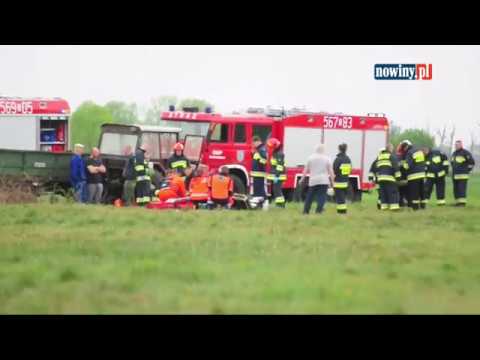 Wypadek w Budziskach. Maszyna wciągnęła rolnika