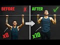 How To Increase Your Pull Ups From 0 To 10 Reps FAST 3 Science Based Tips