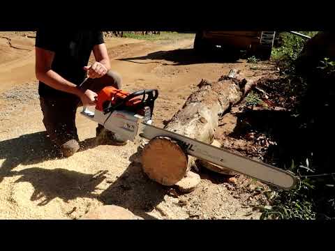 Cut test Stihl MS 881 vs Husqvarna 3120xp