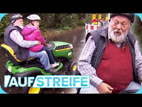 Most bizarre case ever?! Lawn mower in traffic 🚜 | On Patrol | SAT.1