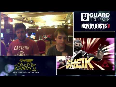 Smash 4: NHSSBV - Sp00n (Sheik) Vs kerbykong (Pikachu) - Losers Semis