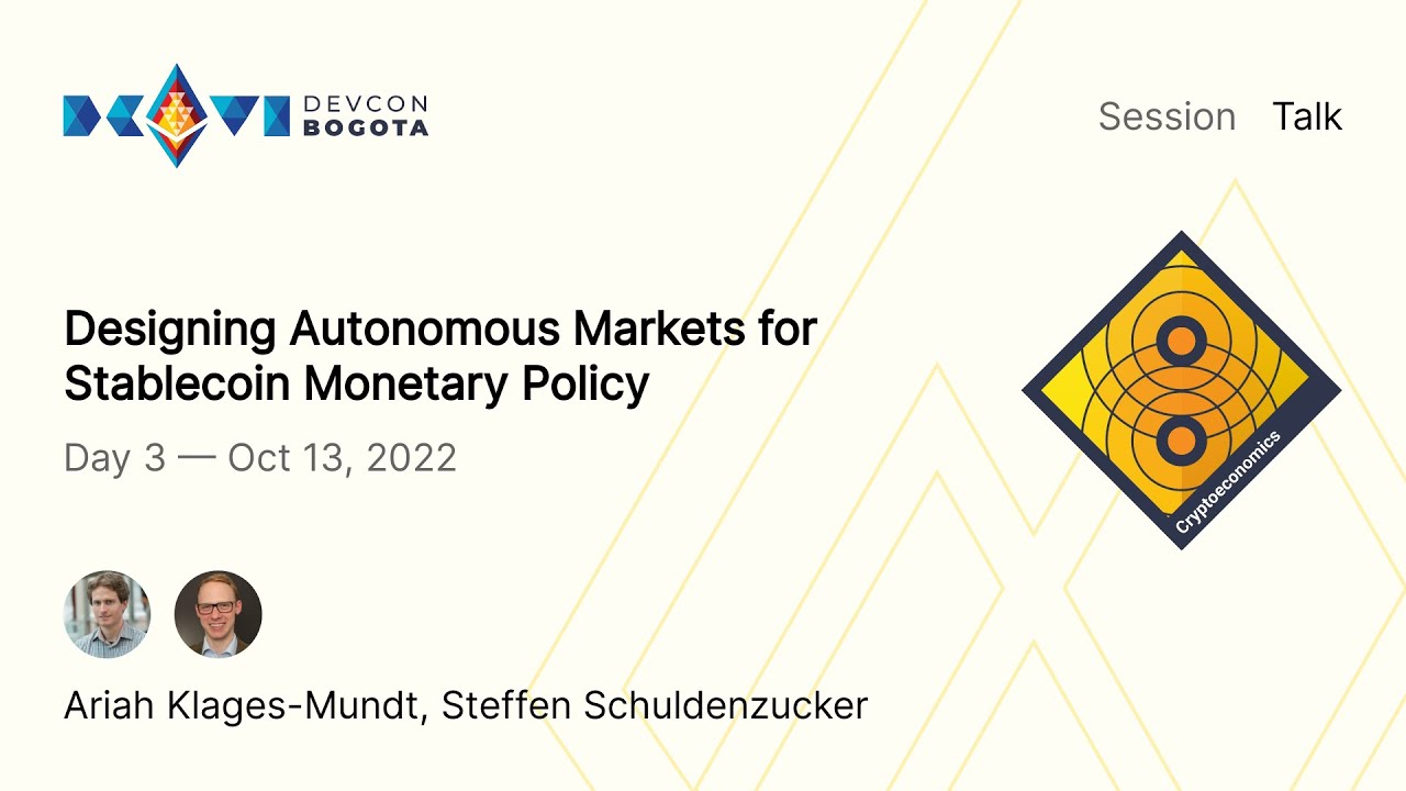 Designing Autonomous Markets for Stablecoin Monetary Policy preview