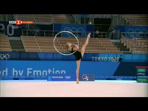 Viktoriia Onopriienko - Hoop Qualifications - Tokyo 2020 Olympic Games (HD)