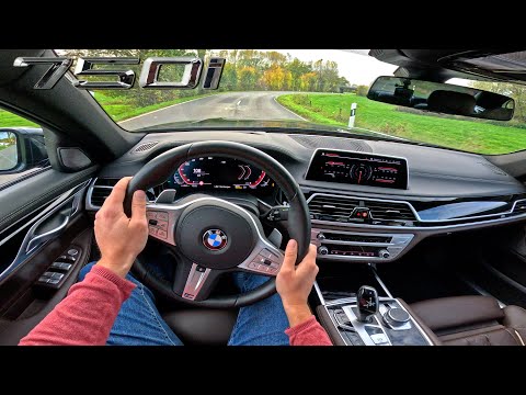 BMW 7 Series G11 750i 4.4 V8 BiTurbo 530HP POV | M Sport Exhaust