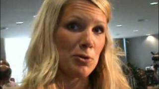 Anna Brolin analizando a Zlatan Ibrahimovic