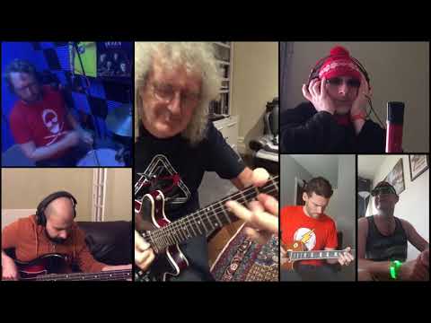 Blues Harvest & Brian May - Hammer to Fall (Isolation Jam Challenge)