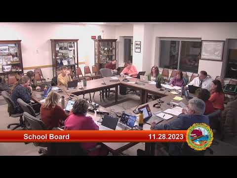 11.28.2023 School Board