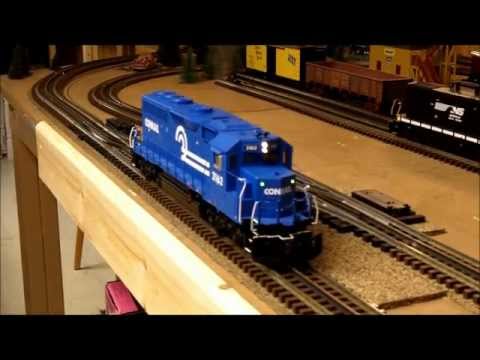 MTH Trains Conrail GP40 Premier diesel O scale engine # 20-20077-1