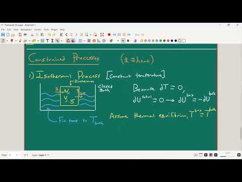 Lecture 6 - Isothermal Processes