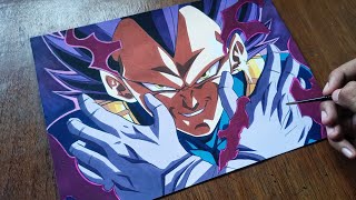 Drawing Vegeta Ultra Ego