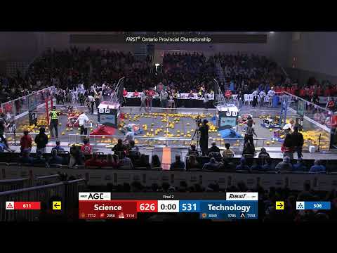 Event Stream - Apr 19 stream thumbnail for FIRST Ontario Provincial Championship - Science Division